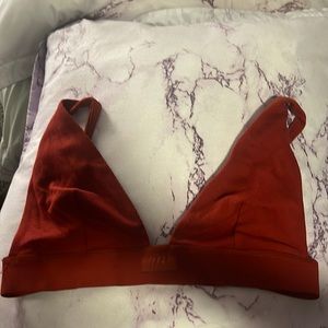 SKIMS COTTON JERSEY TRIANGLE BRALETTE